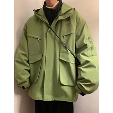 三合一冲锋衣男加厚冬季防水外套棉衣男士棉袄潮A266-SH80191-P90，男装棉衣，电商A266