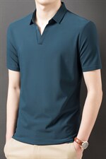 2023夏季新款短袖翻领衬衫T恤上衣POLO衫中青年男士商务休闲男装，男装T恤，电商B212（原钱塘6029）