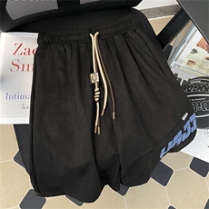 休闲短裤男士韩版潮流字母印花夏季2024新款ins五分裤K5215-P33，男装牛仔裤，星座412-3