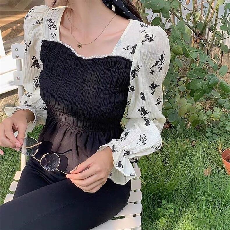 2022年秋季新款韩版修身上衣，其它，色调轩