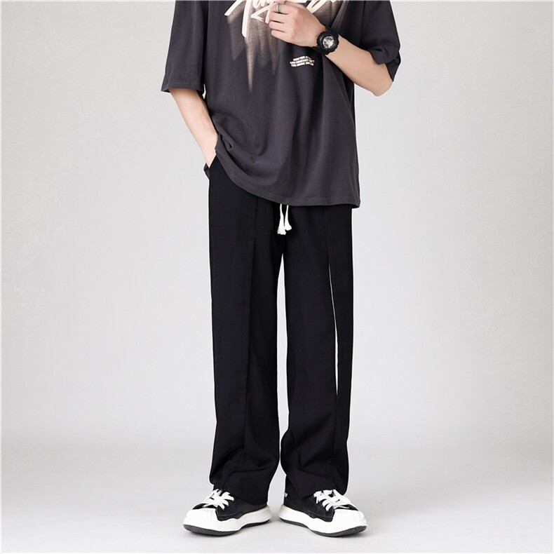 裤子男欧美高街潮牌hiphop炸街夏季薄款休闲长裤K01426-P38,男装休闲裤,星座308B-1