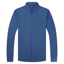 HPN999男式服装秋季新款衬衫男长袖翻领休闲四季可穿衬衣P73，男装衬衫，电商B360