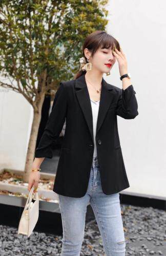 韩版修身显瘦西装外套，女装西装，千利红