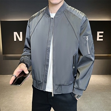 男士飞行服上衣外套棒球领潮牌工装夹克A329-JK3596-P115，男装夹克，电商A329