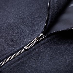 新款羊毛夹克男士休闲双面呢上衣毛呢子外套爸爸装ZL91912-P235图片