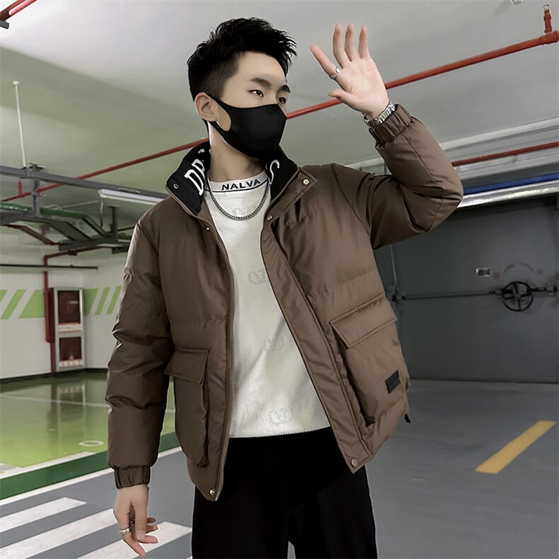 社会小伙2023冬装新品加厚男士棉衣外套,男装棉衣,电商D313