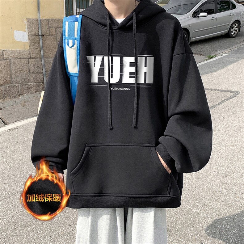 抖音供货、复合重磅加绒现货连帽卫衣宽松D223A-JR-WY2383-特P40,男装卫衣,电商019-1