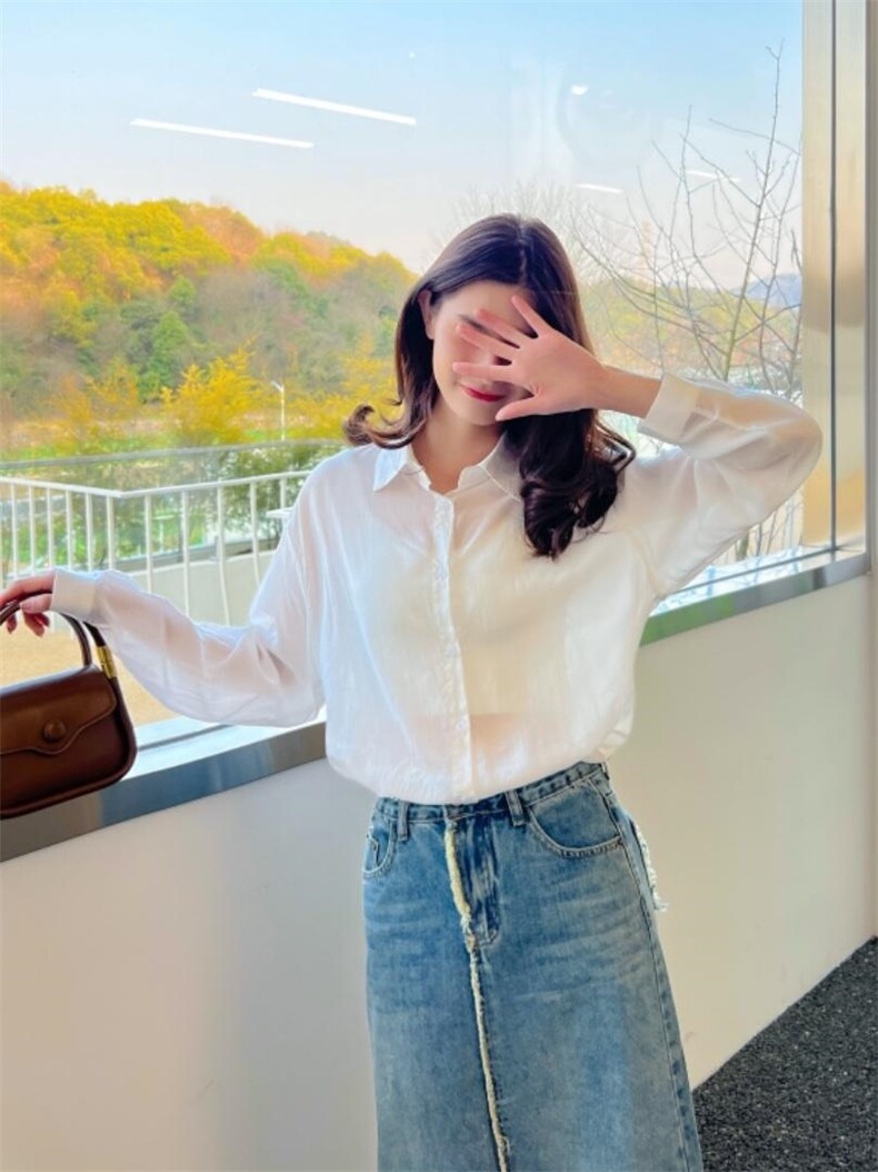 简约大气百搭衬衫热卖，女装衬衫，天使公主