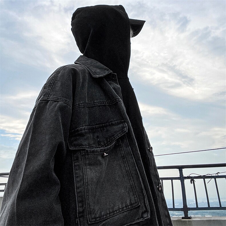 JK01-P88控128现货初秋上衣男女美式复古水洗牛仔夹克外套,男装夹克,电商B327