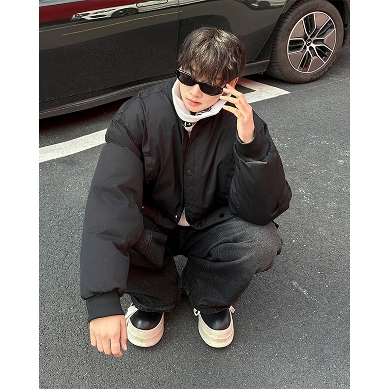 XZ-221-5/MY2303/P95潮牌美式棒球棉服简约棉袄休闲棉衣外套,男装棉衣,星座221-5