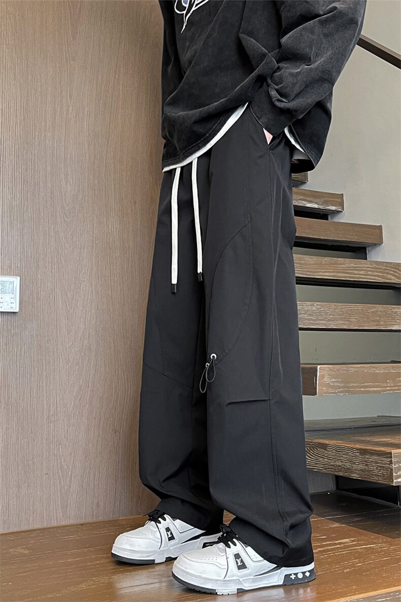 2025春季新款美式ins机能高街男裤子冲锋直筒工装裤881-P40,男装工装外套,电商C305A
