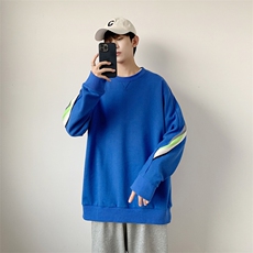 秋季新款男百搭白墙港风卫衣W105-P35控65，男装卫衣，星座717