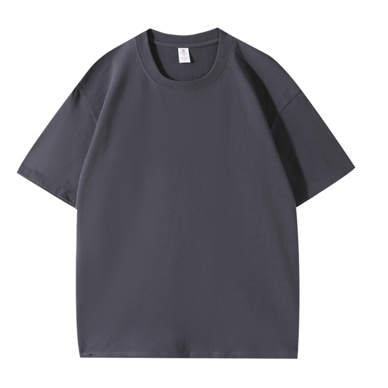 正肩220克精梳纯棉短袖T恤男女同款A158-T695-P11.5彩色加一元,男装T恤,电商A158