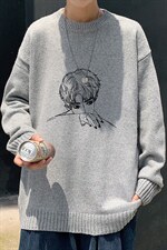 ！秋冬加厚毛衣男圆领百搭长袖打底衫学生针织衫M201P45，男装针织衫/毛衣，电商B220