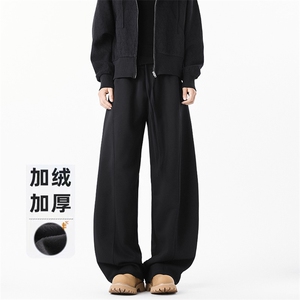 B258-K2939加绒45控98 抖音品质 弯刀卫裤 65%棉35%聚酯纤维图片