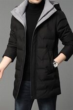 B20130钱塘2020-1冬季男士连帽羽绒服高端90白鸭绒P295，男装羽绒服，钱塘207-1
