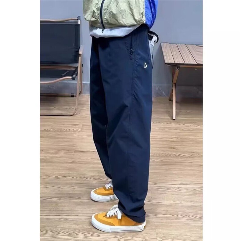 美式机能多口袋工装裤男春秋季藏青色裤子微锥修身防风防水冲锋裤,男装休闲裤,星座506A