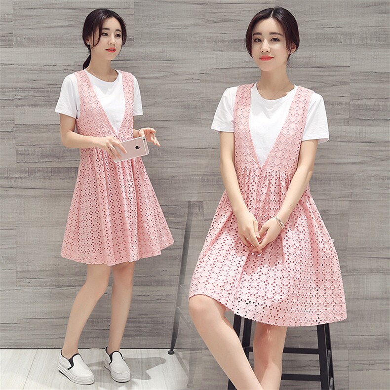 套装/套裙2021年夏季舒适修身纯色气质韩版简约，女装套装/套裙，深水步