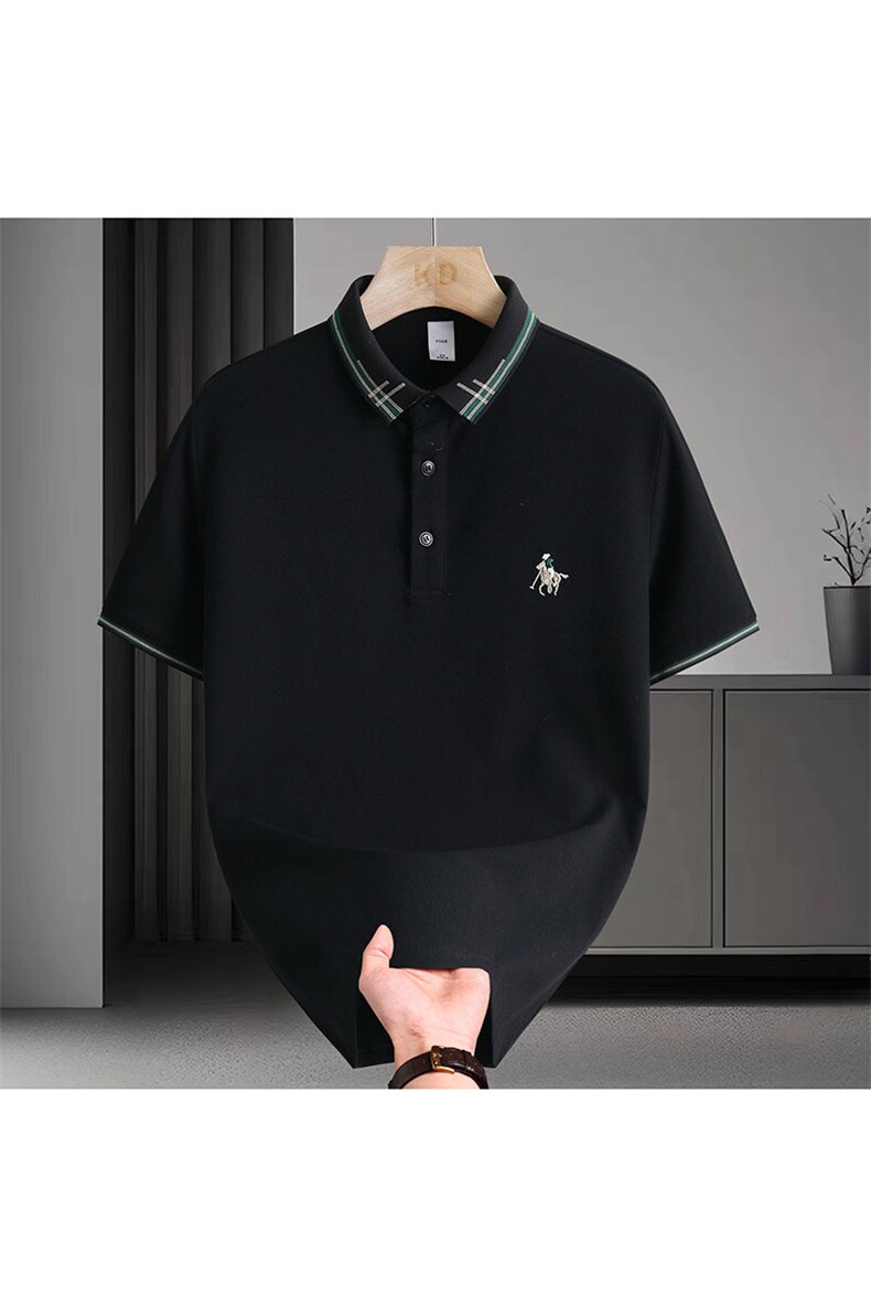 夏季新款高品质休闲百搭翻领POLO衫短袖T恤上衣男2566P38,男装T恤,电商B226-2（原B217-2）