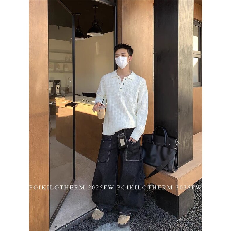 现货已出DMY306-特批55高质量北极绒肌理感长袖针织衫,男装针织衫/毛衣,星座603-2