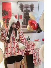 2025年秋季常规款通勤套头单件长袖圆领提花时尚百搭通勤，女装针织衫/毛衣，沐策羊绒