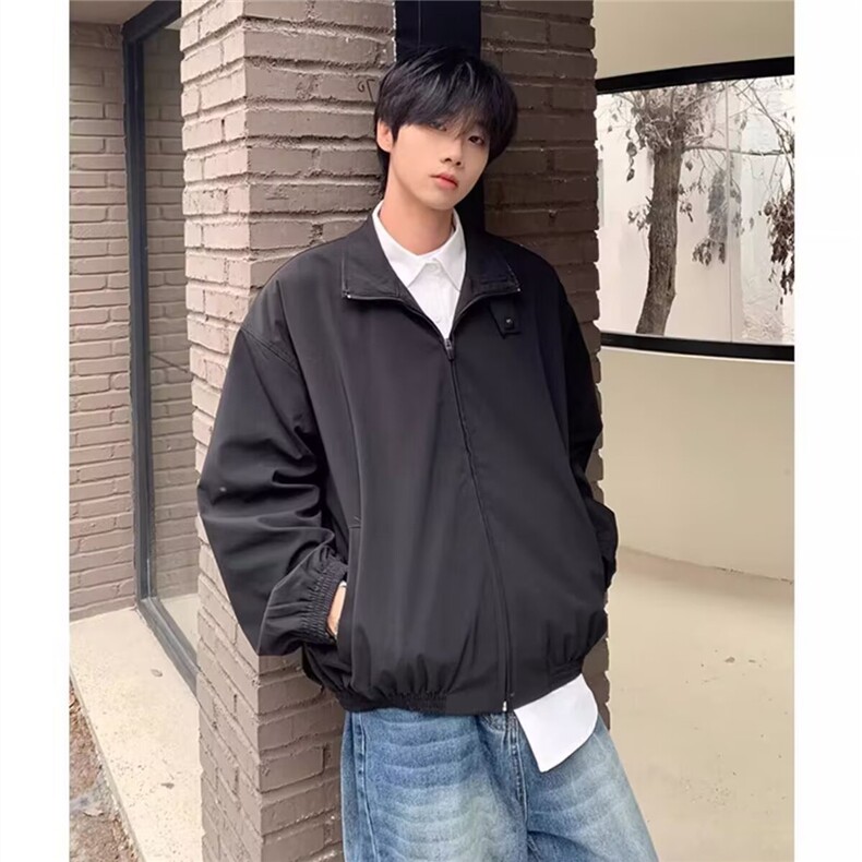 现货JY151-P58高街潮牌港风日系原宿风韩版潮流宽松夹克网图,男装夹克,星座1501-3