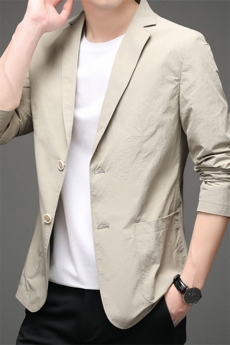 男装西服AE8322主推高质量薄款西服休闲轻商务,男装西服,钱塘207-1