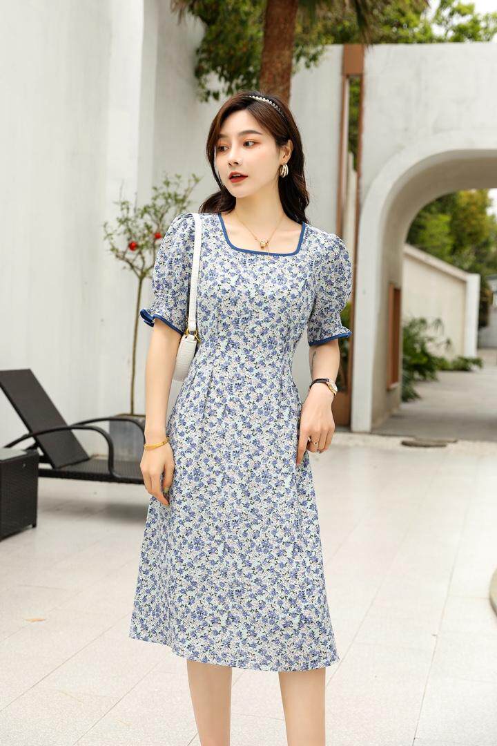 碎花连衣裙，女装连衣裙，卡娜品位