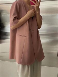 中长款西服外套,其它,POHIO葆伊