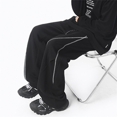 现货现货2025年秋季新款宽松休闲卫裤男D329-QM751-P50-控78，男装休闲裤，电商D329