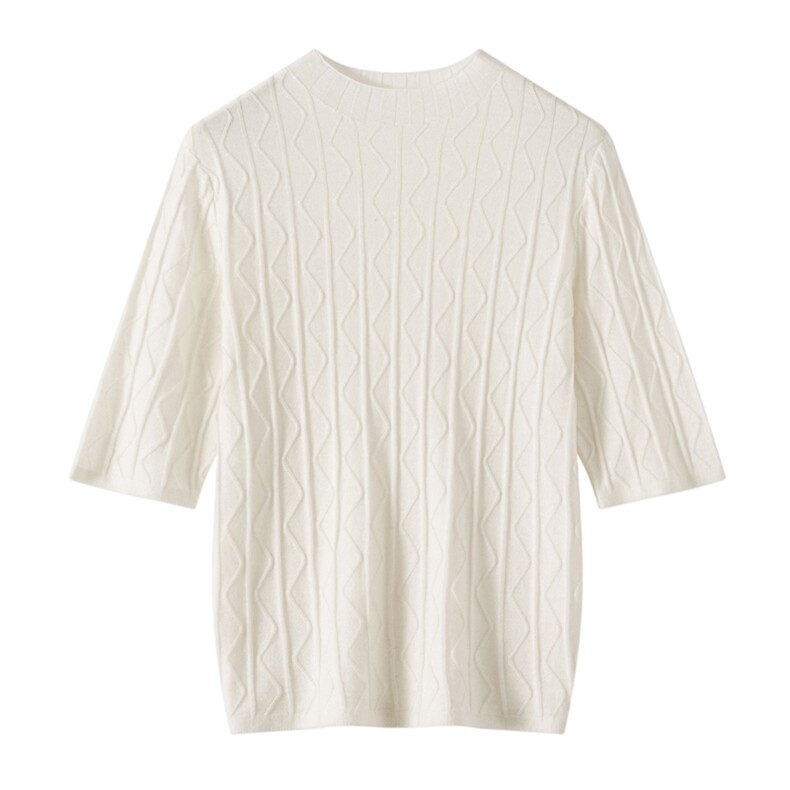 2025年秋季新款百搭姜形，女装羊毛衫，东远绒业