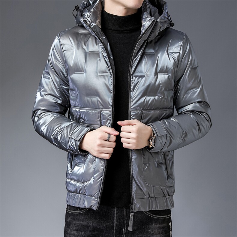 XS98279冬季男士羽绒服外套男装连帽修身白鸭绒潮流帅气P251,男装羽绒服,电商B360