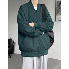 棒球服外套男秋季美式复古男装宽松飞行员夹克JW11，男装夹克，星座1116A（原606A-3）
