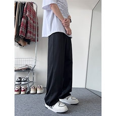 港风大码宽松长裤直筒裤休闲裤西裤A014-DY25019-P40控58，男装西裤，电商A014