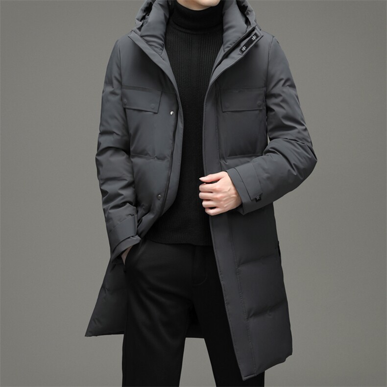21冬季羽绒服男款羽绒宽松羽绒服连帽长款冬装外套ZELD9838-P410,男装羽绒服,电商B212（原钱塘6029）