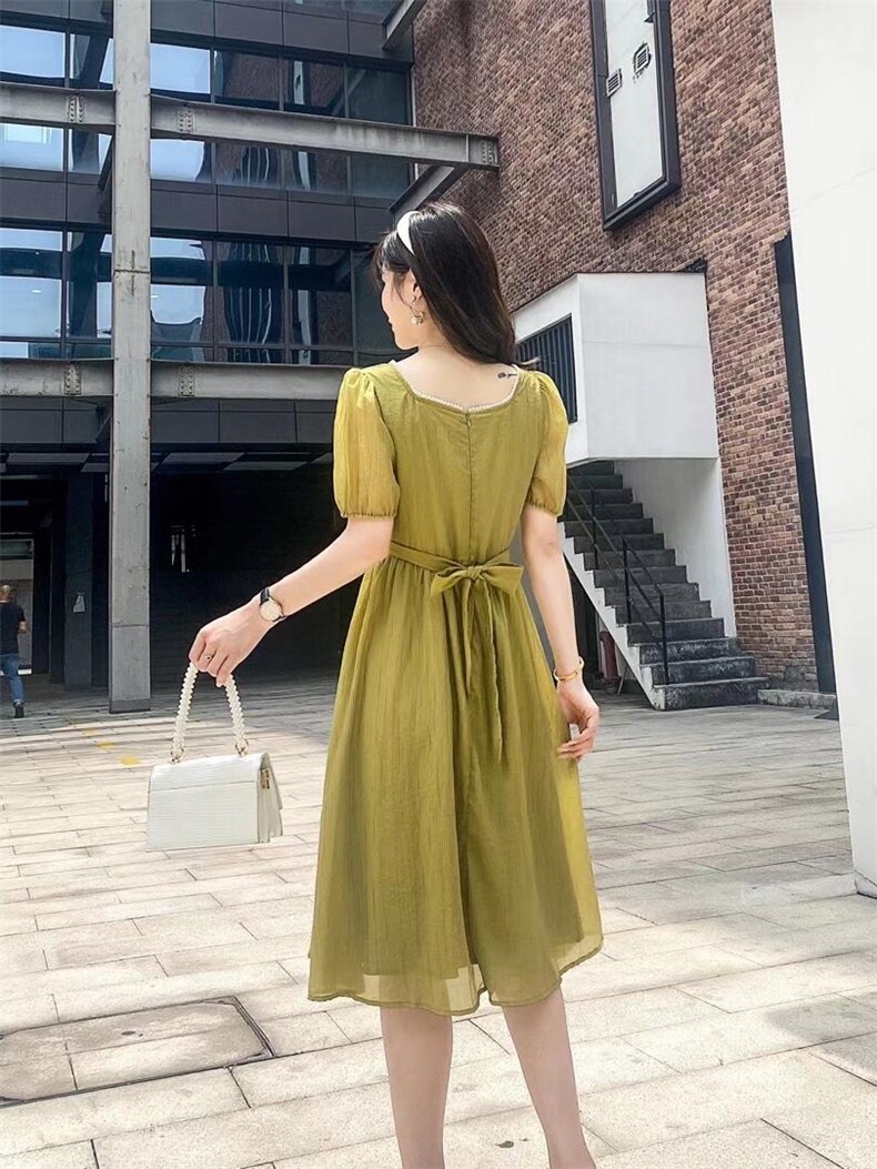 夏季新款连衣裙现货，女装连衣裙，MZ 慕姿