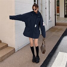 【现货】2022秋高品质刺绣重工派克风衣251-606-P165-K228，女装风衣，浙宝189