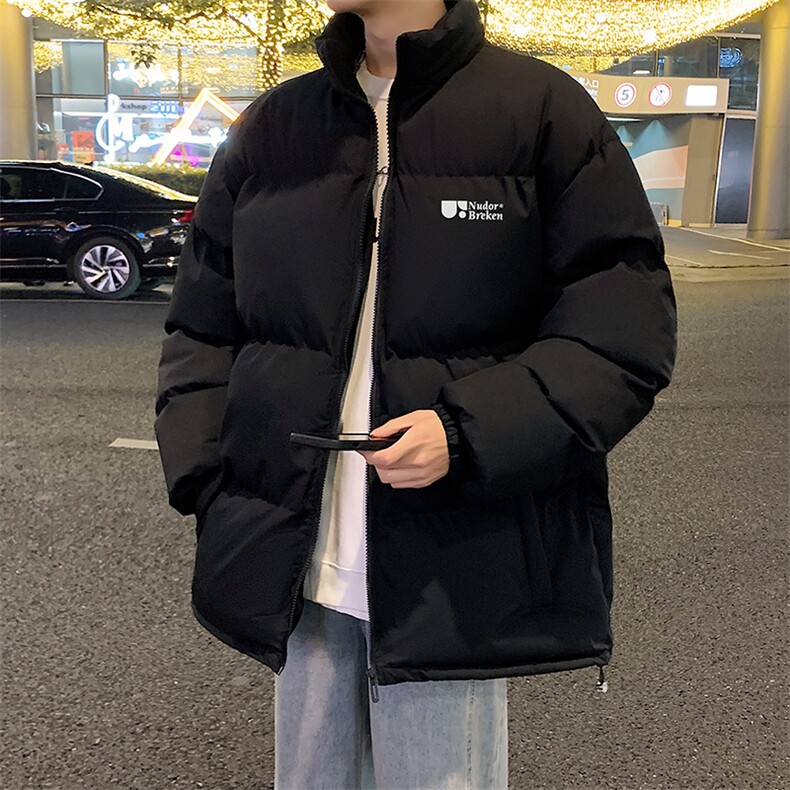 港风抖音直播得物高品质宽松面包服羽绒棉外套棉衣M1157P65,男装棉衣,电商C408(原B339-1)