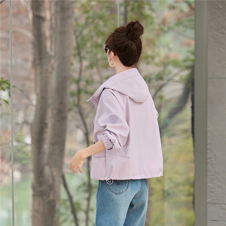 【现货！】2026年春季休闲风女士外套,女装短外套,素月