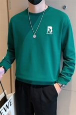 春秋季新款糖果色刺绣高级感潮牌长袖圆领卫衣外套男WY37-P58，女装短外套，电商D342