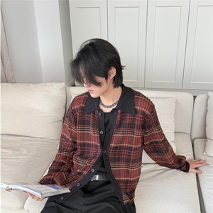 秋季新款格子衬衫百搭休闲宽松显瘦长袖衬衣外套减龄女装洋气上衣图片