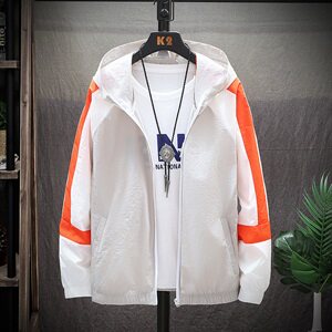 夏季防晒衣服男生外套轻薄户外防晒衫防紫外线运动皮肤衣V99图片