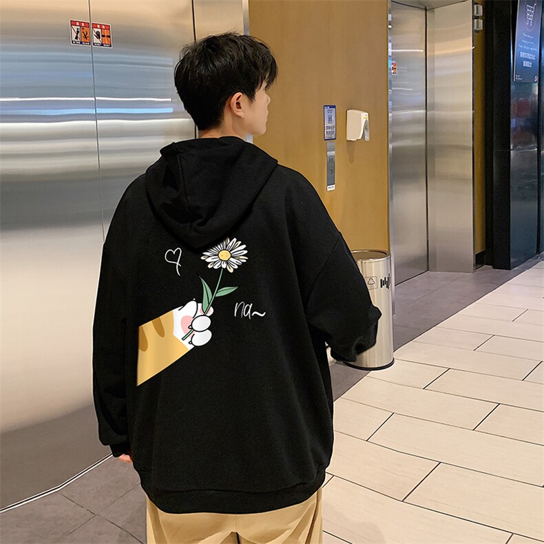 KS21265-P38连帽开衫卫衣男运动外套大码班服,男装卫衣,电商A040