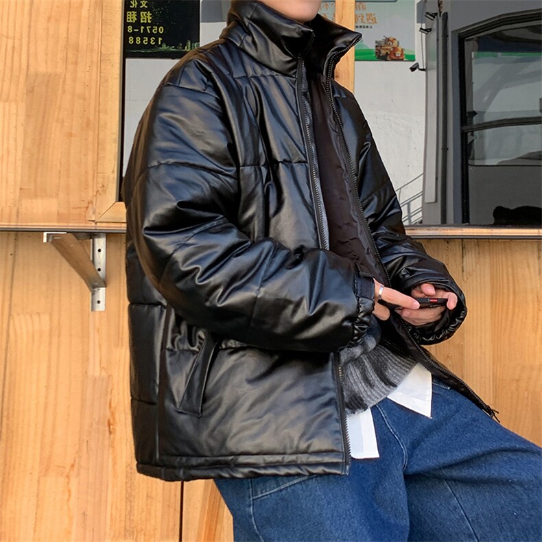 秋冬季新款学生面包服皮衣港风潮流ins宽松休闲外套W1773-P68,男装棉衣,星座512-4