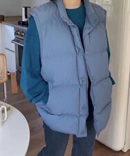 羽绒马甲，女装马甲，7米Lina