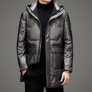 DAy20706钱塘2020-3冬季加厚中长款白鸭绒羽绒服外套P265图片