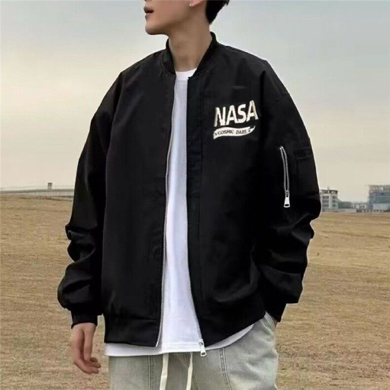 美式复古高街潮牌棒球服男女春秋冬季加厚夹克外套JNN735-P47,男装夹克,星座208-5