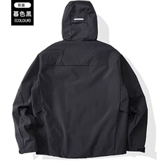 新款冲锋男衣女款户外三合一简约新款慵懒潮流日系文艺JK14P53，男装夹克，星座1013-5