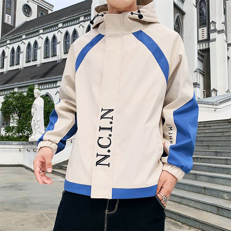 外套男士韩版潮流秋季新款工装休闲修身衣服帅气夹克男JK182-P60,男装夹克,星座1206（原A206）