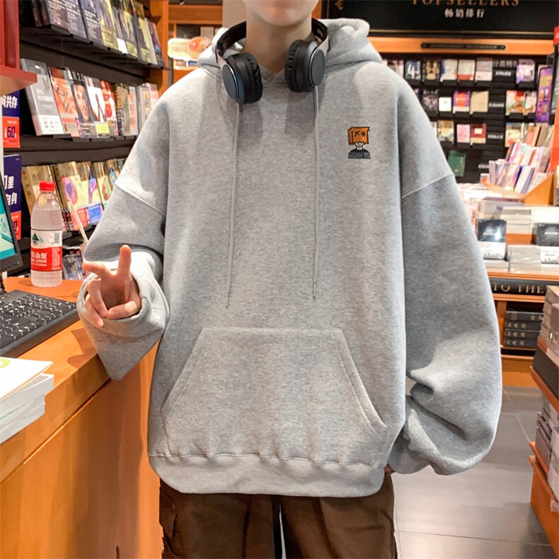 ！连帽圆领卫衣男装港风帽衫男LM173-P35,男装卫衣,电商B367